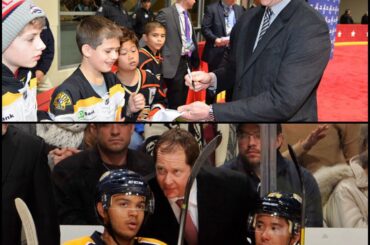 Aujourd'hui, Phil Housley est asst. entraîneur des @officialnashvillepredators & behi be ...