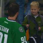 Moment génial entre un fan de @dallasstars et @ tseguin92. #SeguinSelfie ...