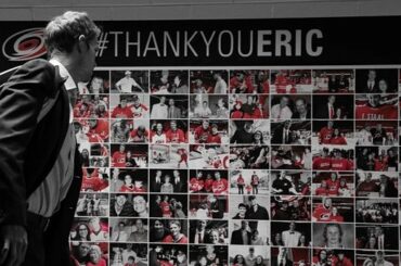 Eric Staal retourne en Caroline ce soir pour faire face aux @nhlcanes. #ThankYouEric: Ca ...