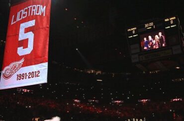 #TBT: @DetroitRedWings a retiré le numéro 5 le 6 mars 2014, devenant ainsi le 7ème ...