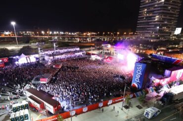 Merci à tous ceux qui sont venus et ont fait vibrer @scotiabank # WCH2016 Fan Village ce soir ...