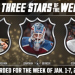 Vos 3 étoiles de la semaine!
 Patrice bergeron
 Jonathan Bernier
 Sidney Crosby ...