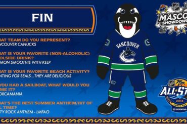 Rencontrez les finales des @canucks avant la confrontation mascotte 2018 de la LNH aux 2018 ...