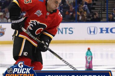 Ne vous inquiétez pas, @ johngaudreau03 a ceci.

Un temps de 24,650 secondes a donné "Johnny ...