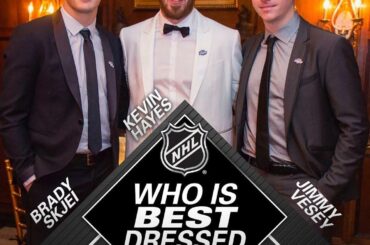 Roomies @BradySkjei, @ KPHayes12 et @ JimmyVesey26 nettoient gentil!

Les garçons étaient ...