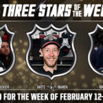 Les voici, vos trois étoiles de la semaine!
 @nicohischier
  Antti Raanta
   @m ...