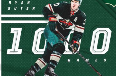 Rayer le jeu n ° 1.000.
C'est dans les livres de Ryan Suter. # Suter1000 #NHLStattat ...