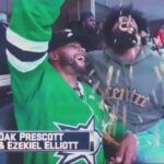 @ _4dak et @ezekielelliott aimaient le jeu @dallasstars hier soir! #Stanl ...