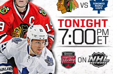 Match 6 original du dimanche soir. #TORvsCHI #HometownHockey ...