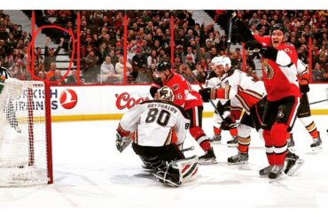 Lorsque votre équipe marque et que vous êtes le premier à réagir. #ANAvsOTT ...