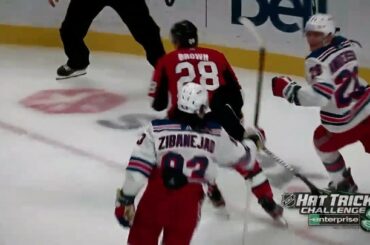 Comptez-les - 14 tours du chapeau déjà et beaucoup plus à venir.
Hatties sur la glace m ...