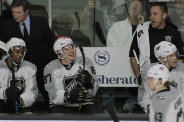 De bonnes choses arrivent à ceux qui attendent. Demandez à Sidney Crosby dans le #NHLAllSt 2017 ...