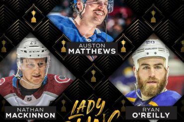 Nathan MacKinnon (@ mackinnon29), @austonmatthews et Ryan O'Reilly sont les trois ...