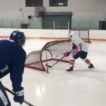 Jean-Gabriel Pageau (@pagertrain) fait des répétitions sur la glace.

(: @nextgenhk ...