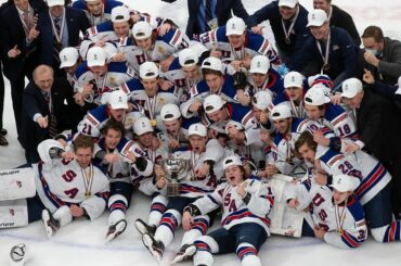 Félicitations à @usahockey pour sa médaille d'or aux Championnats du monde juniors 2021 ...