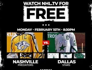 Hockey gratuit sur NHL.TV ce soir!  Ne manquez pas la version @predsnhl du @dallassta ...