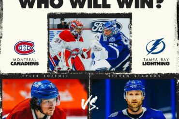 La finale de la #StanleyCup commence demain entre les @canadiensmtl et @tblightning...