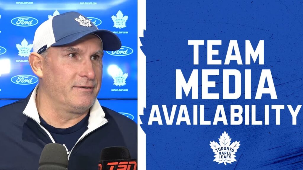 Disponibilité des médias des Maple Leafs | 15 octobre 2024